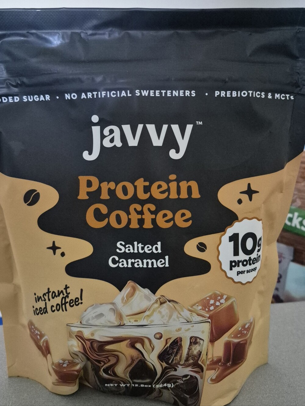 Salted Caramel Protein Coffee